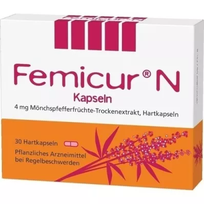 FEMICUR N-capsules, 30 stuks FEMICUR N-capsules, 30 stuks