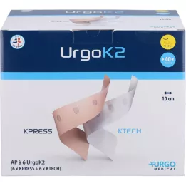 URGOK2 Compressiesysteem 10cm enkelomtrek 18-25 cm, 6 st