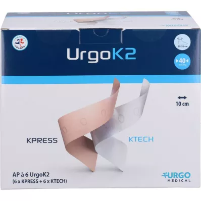 URGOK2 Compressiesysteem 10cm enkelomtrek 25-32cm, 6 st