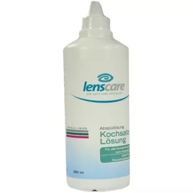 LENSCARE Zoutoplossing, 380 ml