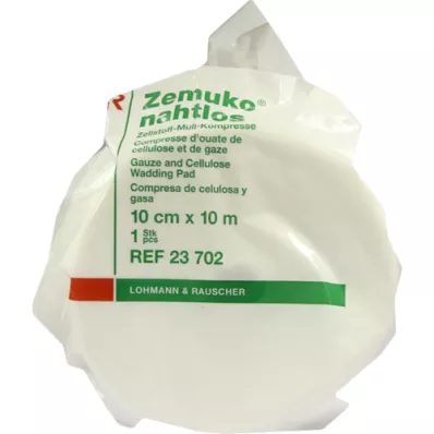 ZEMUKO Compressie naadloos gerold 10 cmx10 m, 1 stuk ZEMUKO Compressie naadloos gerold 10 cmx10 m, 1 stuk