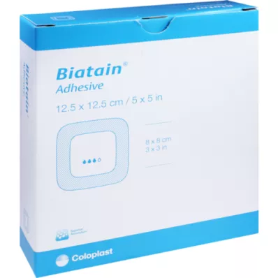BIATAIN Foamverband 12,5x12,5 cm zelfklevend, 10 stuks BIATAIN Foamverband 12,5x12,5 cm zelfklevend, 10 stuks
