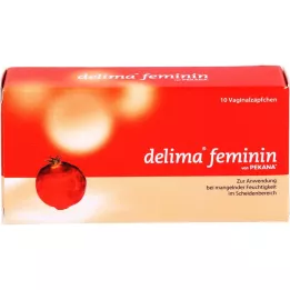 DELIMA vrouwelijke vaginale ovula, 10 st