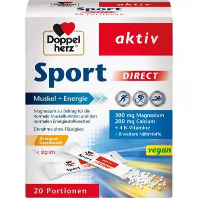 DOPPELHERZ Sport DIRECT Vitaminen + mineralen, 20 st DOPPELHERZ Sport DIRECT Vitaminen + mineralen, 20 st