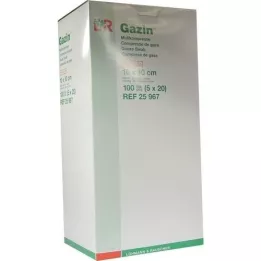 GAZIN Gaas comp. 10x10 cm steriel 12-voudig, 5x20 stuks