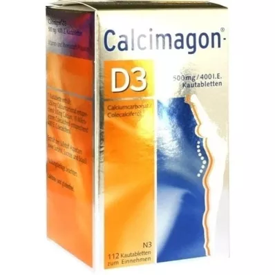 CALCIMAGON D3 kauwtabletten, 112 st