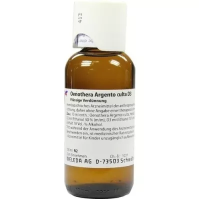 OENOTHERA ARGENTO culta D 3 Verdunning, 100 ml OENOTHERA ARGENTO culta D 3 Verdunning, 100 ml