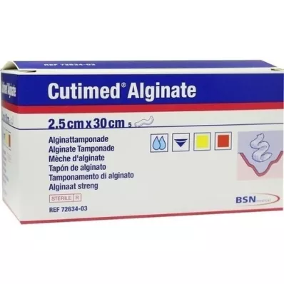 CUTIMED Alginaat Alginaat tamponade 2,5x30 cm, 5 st