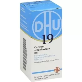 BIOCHEMIE DHU 19 Cuprum arsenicosum D 6 tabletten, 80 st