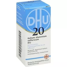 BIOCHEMIE DHU 20 kaliumaluin.zwavel.D 12 tabletten, 80 st