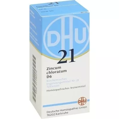 BIOCHEMIE DHU 21 Zincumchloratum D 6 tabletten, 80 st