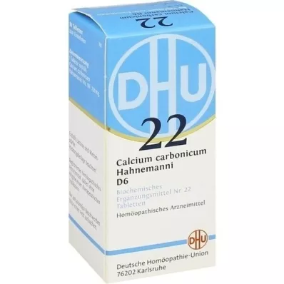 BIOCHEMIE DHU 22 Calciumcarbonicum D 6 tabletten, 80 st