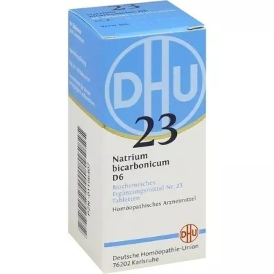 BIOCHEMIE DHU 23 Natrum bicarbonicum D 6 tabletten, 80 st BIOCHEMIE DHU 23 Natrum bicarbonicum D 6 tabletten, 80 st