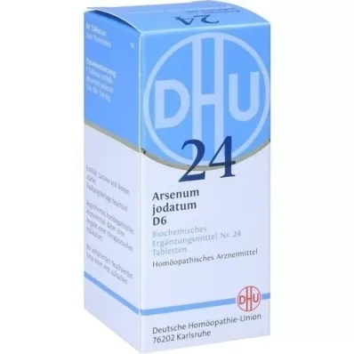 BIOCHEMIE DHU 24 Arsenum jodatum D 6 tabletten, 80 st BIOCHEMIE DHU 24 Arsenum jodatum D 6 tabletten, 80 st