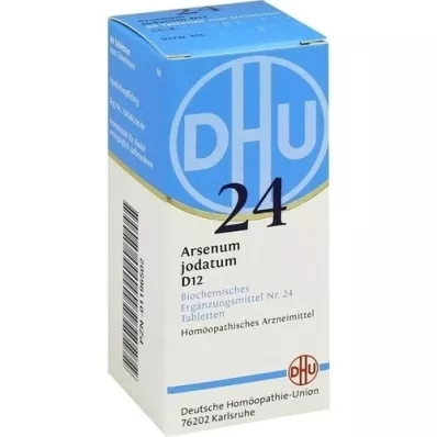 BIOCHEMIE DHU 24 Arsenum jodatum D 12 tabletten, 80 stuks