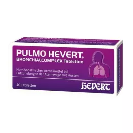 PULMO HEVERT Bronchiaalcomplex tabletten, 40 stuks