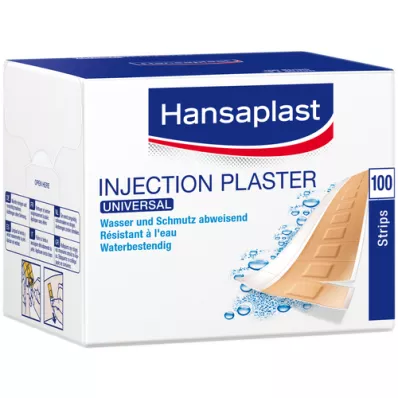 HANSAPLAST Universele Injekt.Pfl.Strips waterres., 100 st HANSAPLAST Universele Injekt.Pfl.Strips waterres., 100 st