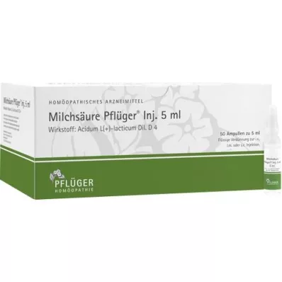 MILCHSÄURE Pflueger injectieoplossing 5 ml, 50 stuks