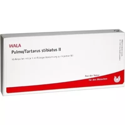 PULMO/TARTARUS stibiatus II ampullen, 10X1 ml