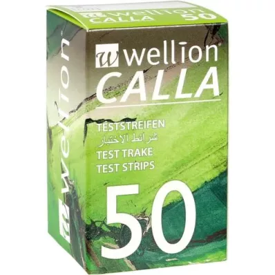 WELLION CALLA Bloedsuikerteststrips, 50 stuks