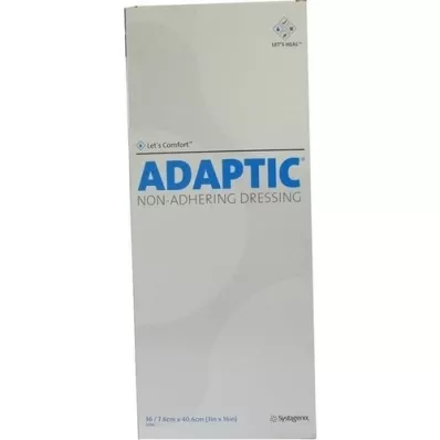 ADAPTIC 7,6x40,6 cm vochtig wondverband 2014, 36 stuks ADAPTIC 7,6x40,6 cm vochtig wondverband 2014, 36 stuks