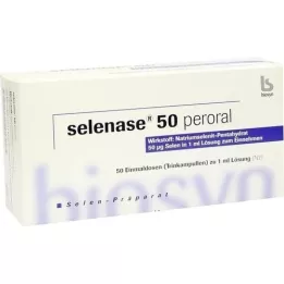 SELENASE 50 orale orale oplossing, 50X1 ml