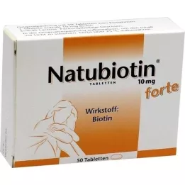 NATUBIOTIN Forte-tabletten 10 mg, 50 stuks