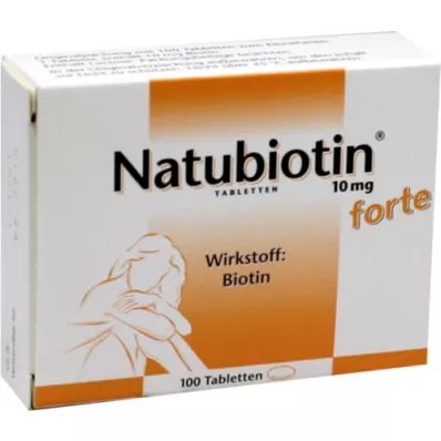 NATUBIOTIN Forte-tabletten 10 mg, 100 stuks NATUBIOTIN Forte-tabletten 10 mg, 100 stuks