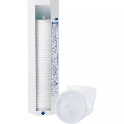 SICSAC Dispenser voor spuugzakjes, 1 stuk