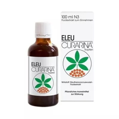 ELEU Curarina druppels 1 ml taigawortelvloeistofextract, 100 ml ELEU Curarina druppels 1 ml taigawortelvloeistofextract, 100 ml