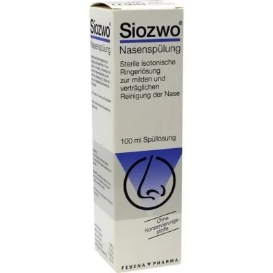 SIOZWO Neusspoeling zonder conserveermiddel, 100 ml