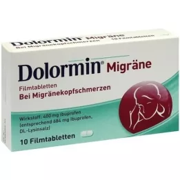 DOLORMIN Migraine filmomhulde tabletten, 10 stuks