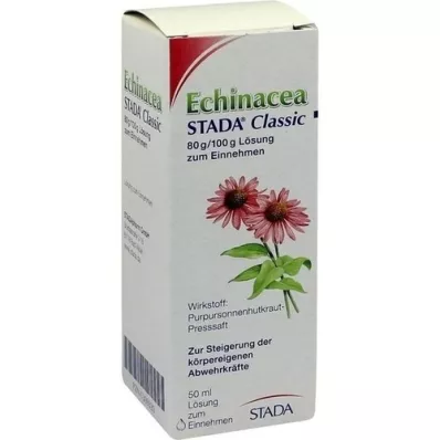 ECHINACEA STADA Klassieke 80 g/100 g oplossing voor consumptie, 50 ml ECHINACEA STADA Klassieke 80 g/100 g oplossing voor consumptie, 50 ml