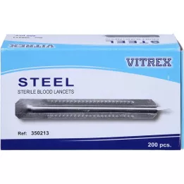 BLUTLANZETTEN Metaal eenvoudig, 200 stuks