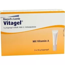 VITAGEL Ooggel, 3X10 g