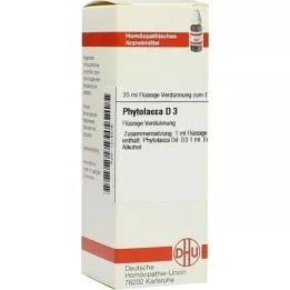 PHYTOLACCA D 3-verdunning, 20 ml