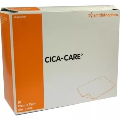 CICA CARE 12x15 cm dunne siliconengelplaat voor littekens, 10 st CICA CARE 12x15 cm dunne siliconengelplaat voor littekens, 10 st