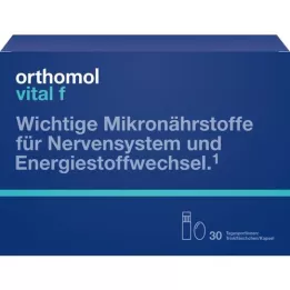 ORTHOMOL Vital F drinkfles/capsule combinatieverpakking, 30 stuks