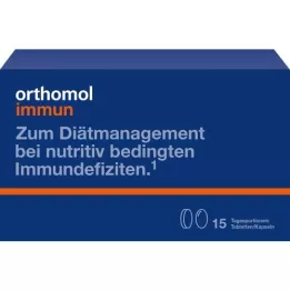 ORTHOMOL Immuun 15 tabletten/capsule combinatieverpakking, 1 st