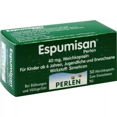 ESPUMISAN Parelzachte capsules, 50 stuks ESPUMISAN Parelzachte capsules, 50 stuks