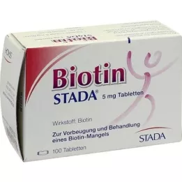 BIOTIN STADA 5 mg tabletten, 100 st