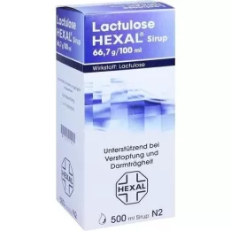 LACTULOSE Hexalsiroop, 500 ml