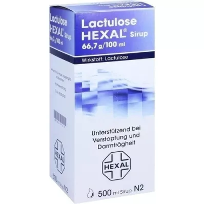 LACTULOSE Hexalsiroop, 500 ml