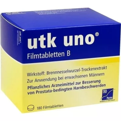 UTK uno filmomhulde tabletten B, 180 stuks UTK uno filmomhulde tabletten B, 180 stuks