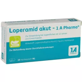 LOPERAMID akut-1A Pharma harde capsules, 10 stuks