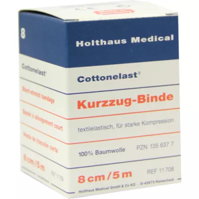 KURZZUGBINDE Katoenelast 8 cmx5 m, 1 stuk KURZZUGBINDE Katoenelast 8 cmx5 m, 1 stuk