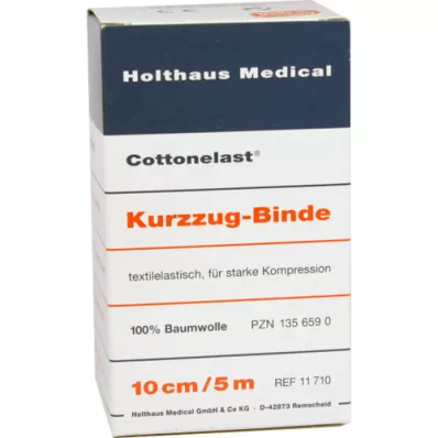 KURZZUGBINDE Katoenelast 10 cmx5 m, 1 stuk KURZZUGBINDE Katoenelast 10 cmx5 m, 1 stuk