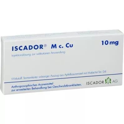 ISCADOR M c.Cu 10 mg oplossing voor injectie, 7X1 ml