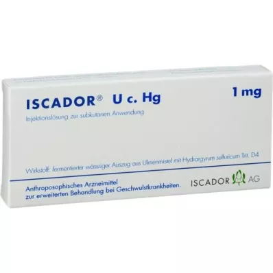 ISCADOR U c.Hg 1 mg oplossing voor injectie, 7X1 ml