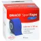 DRACO TAPEVERBAND 3,8 cmx10 m blauw, 1 stuk